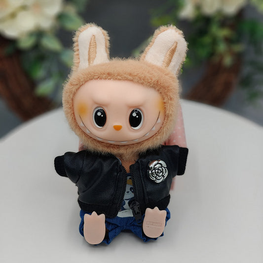 Only clothes generation two generation 17cm labubu doll cloth cloth sit party accessories replacement fashion clothes doll