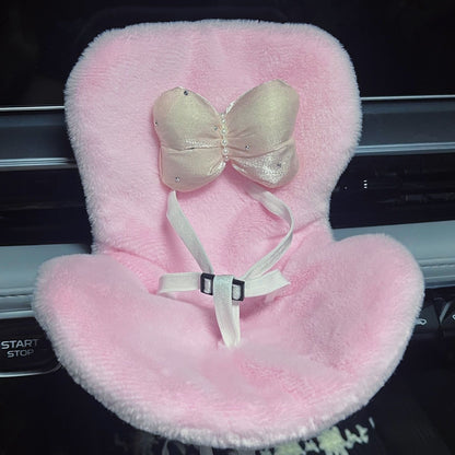Cross-border Labubu Doll Safety Seat Belle Pendant Car Sofa Aromatherapy Ornaments Decoration Sitting Posture LABUBU