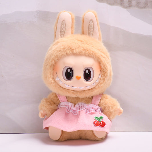 Only clothes] second generation blind box Labubu clothes pendant cloth cloth sit party series keychain doll dress