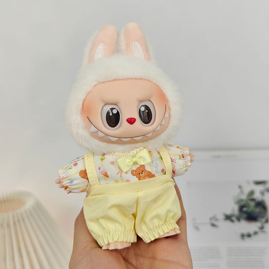 Labubu Doll Outfit Sets for 1st, 2nd & 3rd Gen - Skirts, Overalls & More
