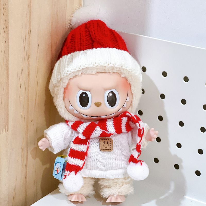 Labubu Doll Clothes Labubu Vinyl Doll 17cm Doll Dress-Up Bubble Mart Doll Dress-Up Doll Others