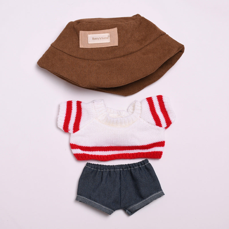 Only clothes] 38cm vinyl cloth cloth for clothes sweater jeans LABUBU casual change baby clothes