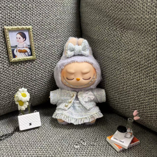 Labubu Doll Baby Clothes Outfit for 17cm Vinyl Doll
