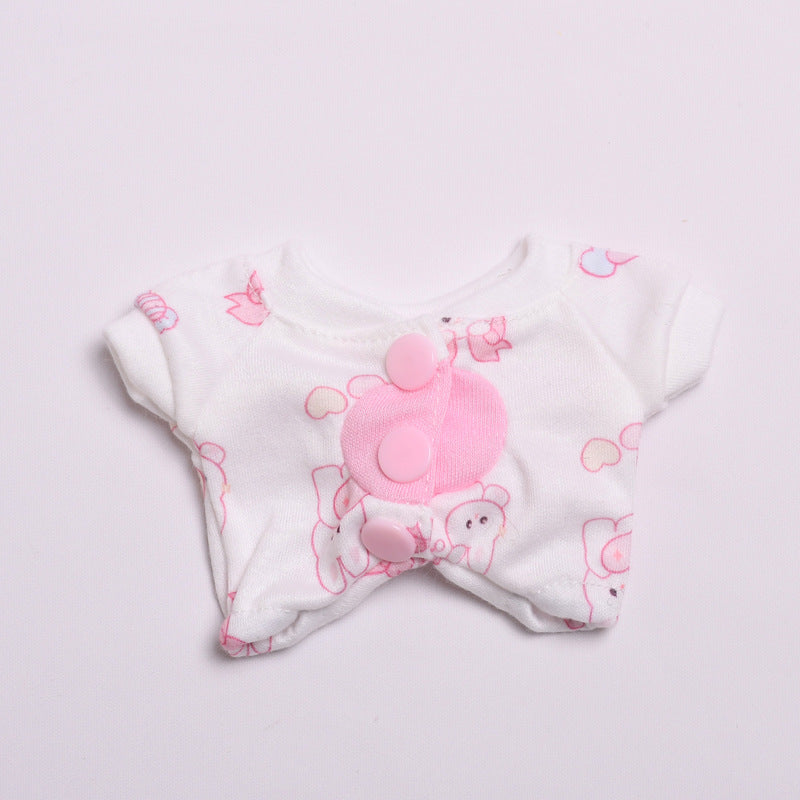 Labubu Keychain Clothes - Cute Dinosaur & Rabbit Jumpsuits for Pendant Dolls