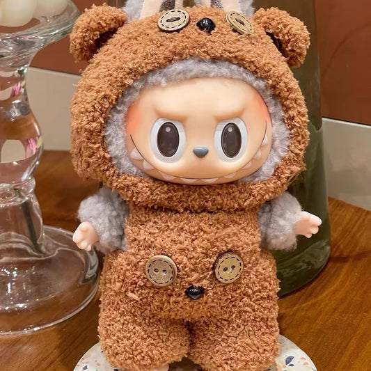 Labubu Doll Clothes - 17cm Vinyl Pendant Outfit