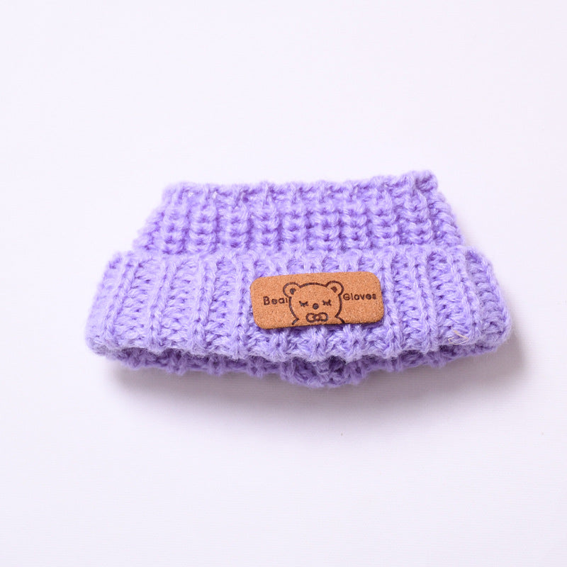 Labubu Doll Button Sweater & Hat Outfit Set for 1st & 2nd Gen Pendants