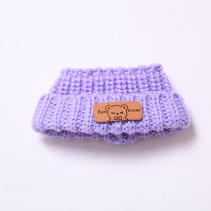 Labubu Doll Button Sweater & Hat Outfit Set for 1st & 2nd Gen Pendants