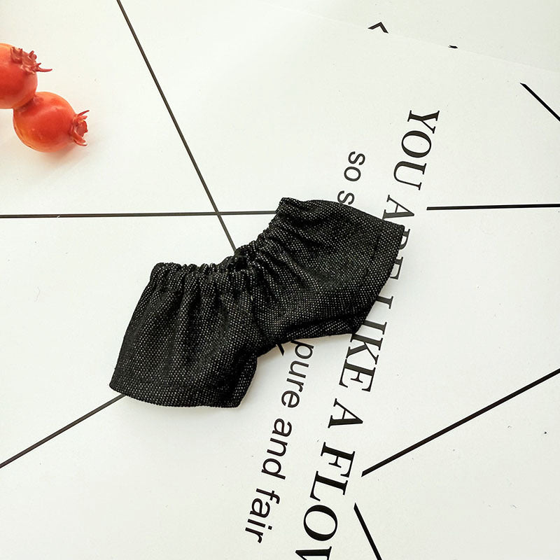 Only clothes for sale] first and second generation key chain Labubu clothes pendant cloth doll chocolate academy style