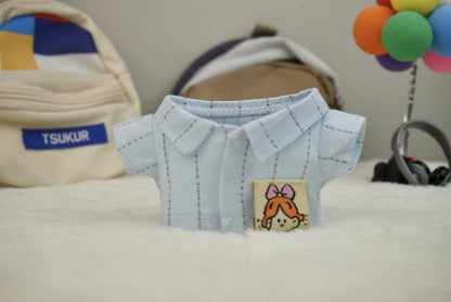 Labubu Doll Sweet Girl JK Skirt Outfit for 17cm Vinyl Doll