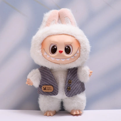 Only baby clothes] one, two and three generations of pendants labubu clothes waistcoat shawl cloth cloth replacement baby clothes