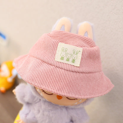 The second generation of Labubu cloth vinyl face blind box pendant sit party doll sweater gauze skirt hat shoes