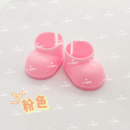 Stand Labubu10CM15 cm cotton doll doll doll shoes short rain boots toy accessories wholesale