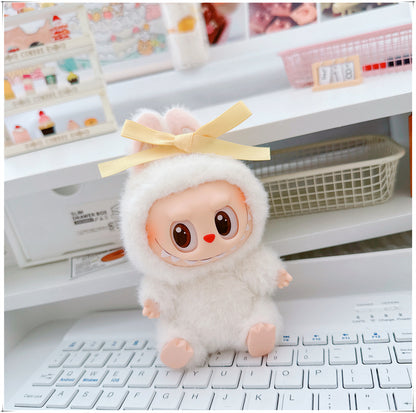 Labubu Doll Outfit - 17cm Cartoon Style Shoulder Bag for Labubu Vinyl Doll