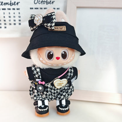 Labubu Doll Denim Vest & Outfit Sets for 1st-3rd Gen Pendants