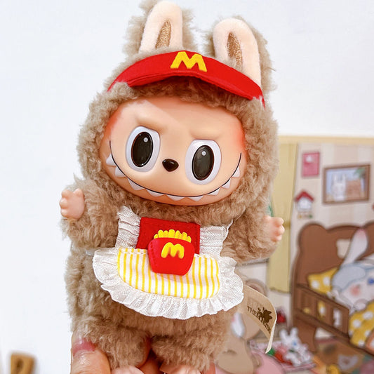 Labubu Doll Clothes Labubu Vinyl Doll 17cm Doll Dress-Up Bubble Mart Doll Dress-Up Doll Others