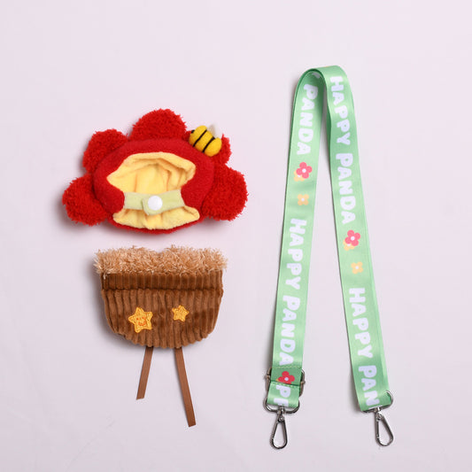 Only clothes] blind box 17cm pendant cloth clothes sunflower potted baby clothes LABUBU cute