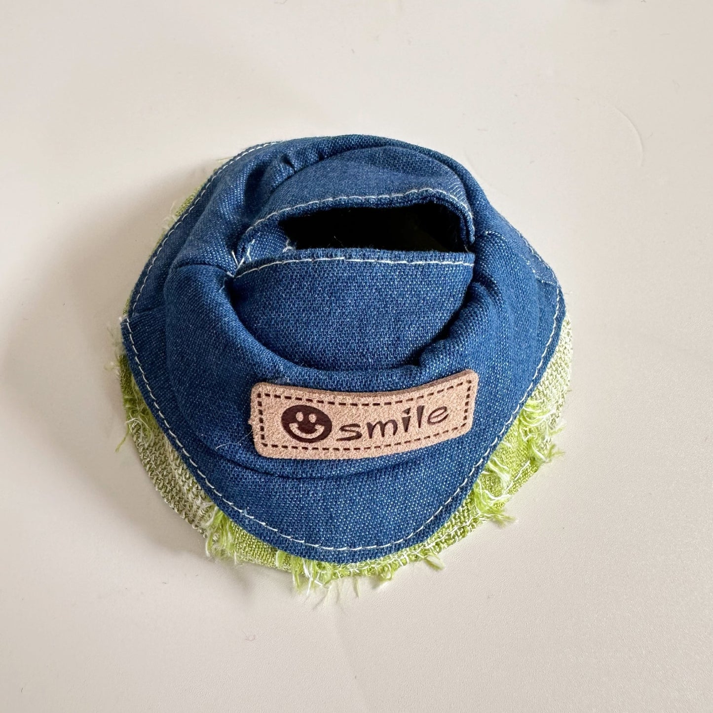 Clothes Only] Second Generation Blind Box Sitting Party Rag Clothes LABUBU Doll Cowboy Hat Strap Pants suit