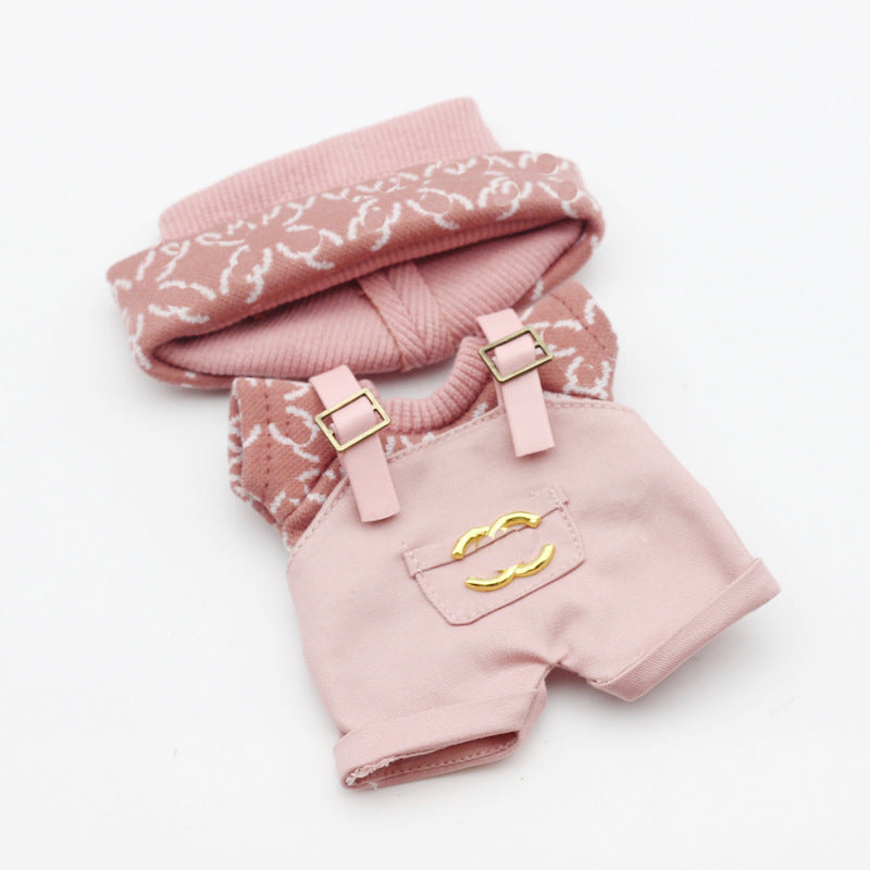 Labubu Doll Sweater & Hat Set for 17cm & 10cm Dolls