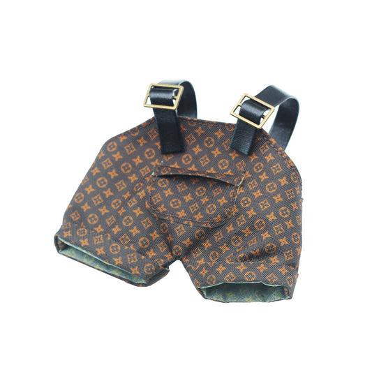 Labubu Doll Printed Suspender Pants for 17cm Labubu - Multiple Colors