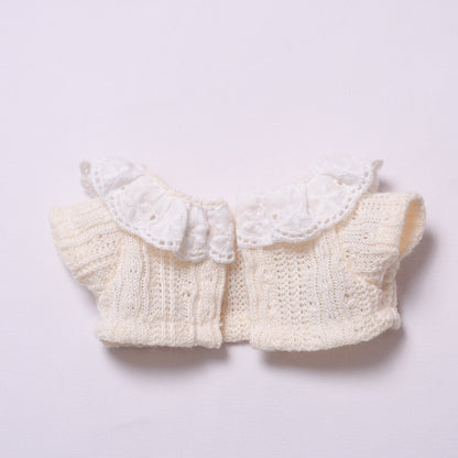 Only baby clothes] one or two generation pendant labubu clothes flower headband skirt suit cloth baby clothes