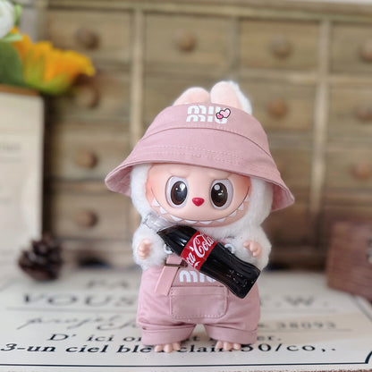 Labubu Doll Clothes - 17cm Outfit Set with Skirt & Accessories