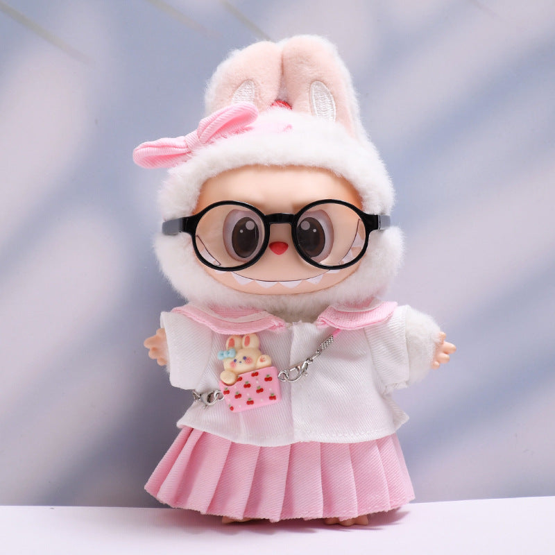 Only baby clothes] one, two and three generations of pendant labubu clothes sailor JK skirt suit labubu baby clothes