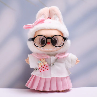 Only baby clothes] one, two and three generations of pendant labubu clothes sailor JK skirt suit labubu baby clothes