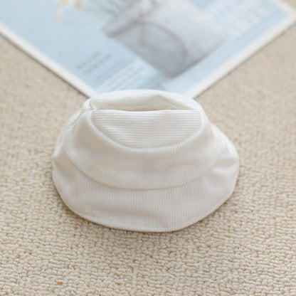 17cm labubu fisherman hat labubu vinyl small pendant hat clothes suit dress doll doll accessories