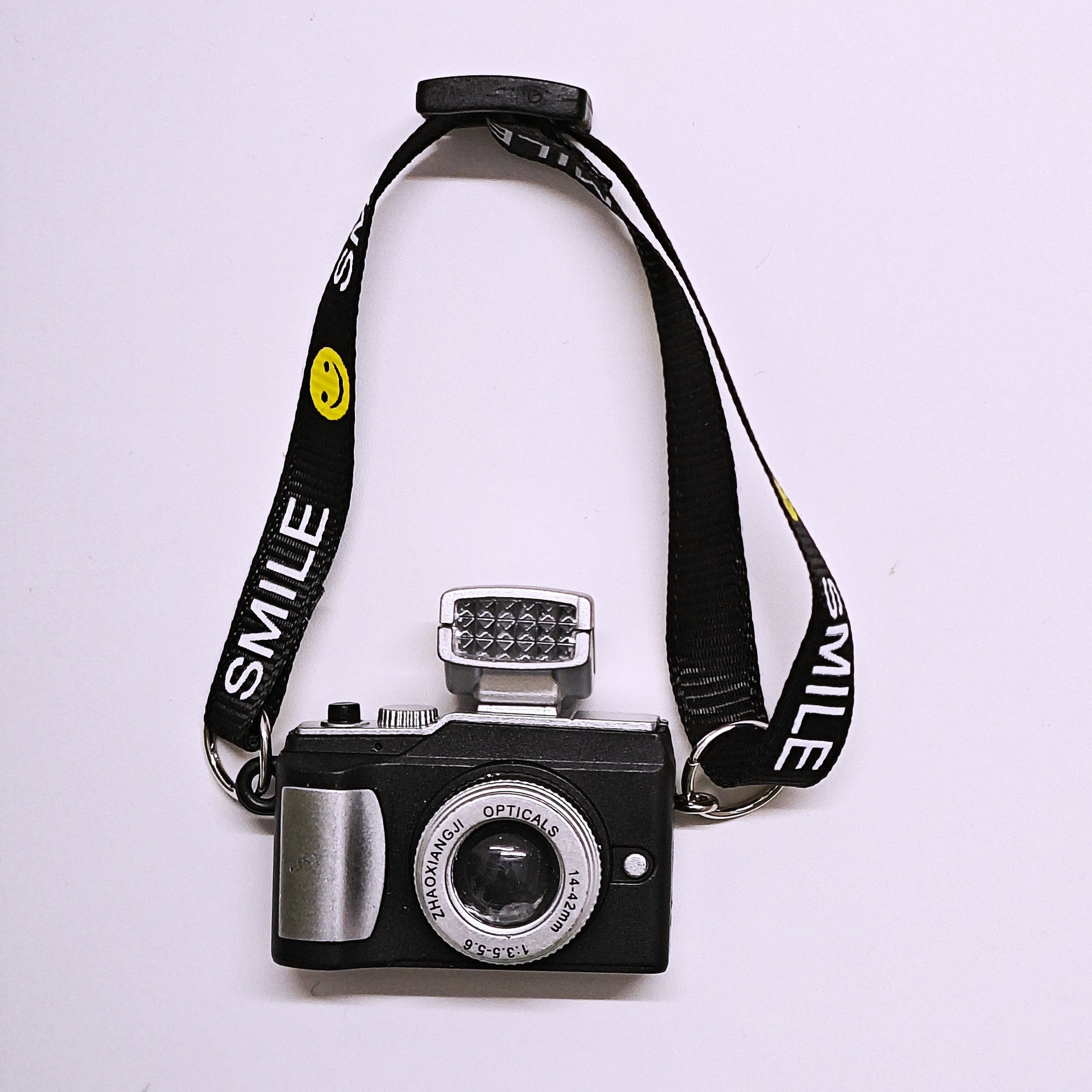 Labubu Doll Mini Camera Pendant - Black, Pink, Blue, Yellow