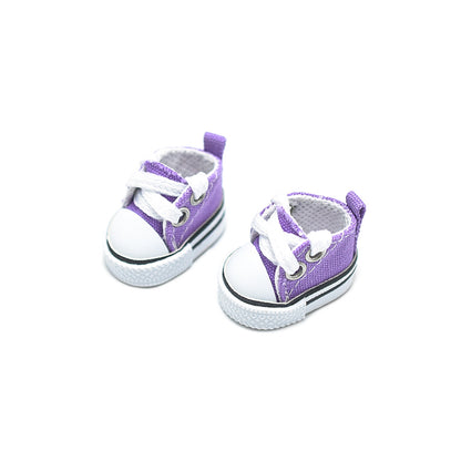 Labubu Canvas Shoes 17cm Labubu Pendant Shoes 10cm Cotton Doll Belle Pendant Baby Clothes