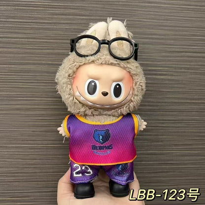 Labubu Doll Baby Clothes Outfit for 17cm Vinyl Doll - Lbb Series