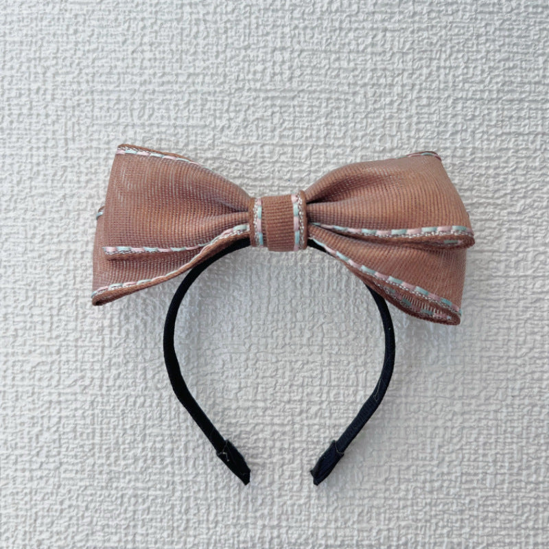 Only hair band] first and second generation key chain Labubu clothes pendant Macaron cloth jumper ribbon hair band