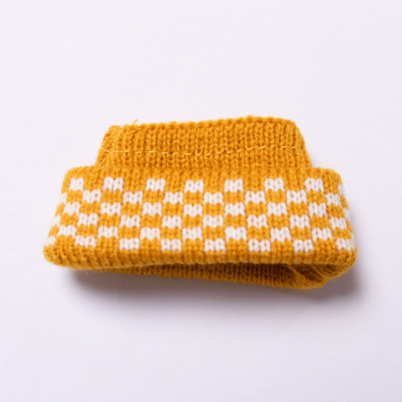 Labubu Doll Button Sweater & Hat Outfit Set for 1st & 2nd Gen Pendants