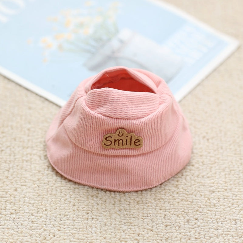 17cm labubu fisherman hat labubu vinyl small pendant hat clothes suit dress doll doll accessories