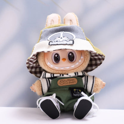Only baby clothes] one or two generation pendant labubu clothes small white skirt lace hat suit labubu baby clothes