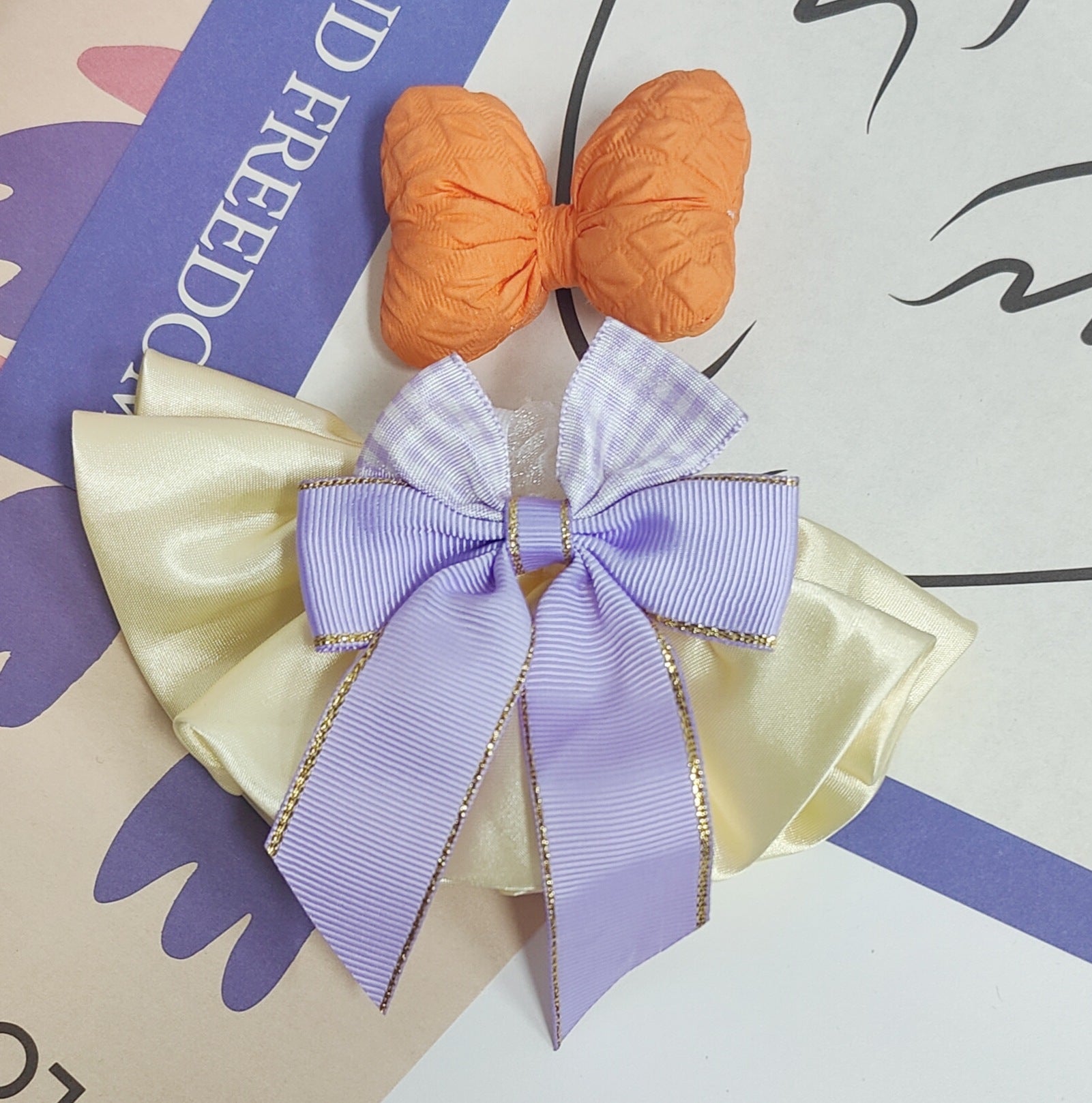 Labubu Doll Flower Dress with Bow - 15-20cm Outfit