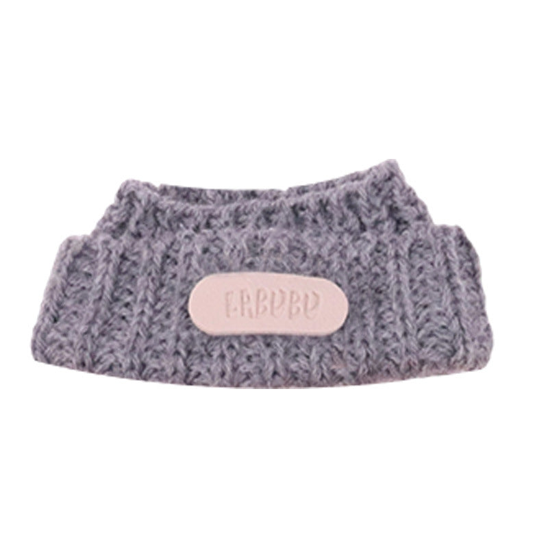 Hat Only] First and Second Generation Blind Box Labubu Sitting Party Doll Clothes Pendant Scarf Hat Sweater Suit