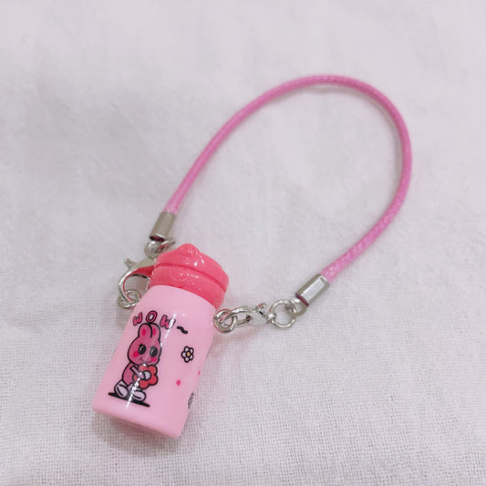 Mini Kettle Thermos Cup Pendant Cute Baby Bottle Doll Accessories Simulation DIY Cup Accessories Rags Cloth Hanging