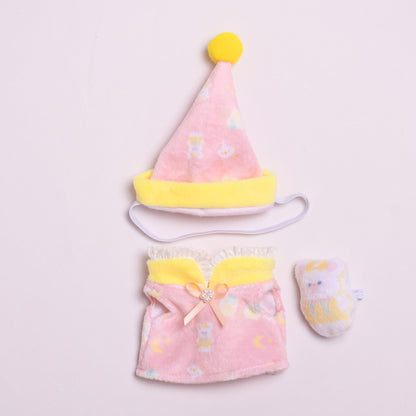 Only clothes] generation two generation pendant labubu cloth to replace clothes bear pajamas suit Labubu cute baby clothes