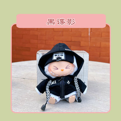 Labubu 15cm Sitting Doll Clothes - Macaron 2nd Gen Outfits