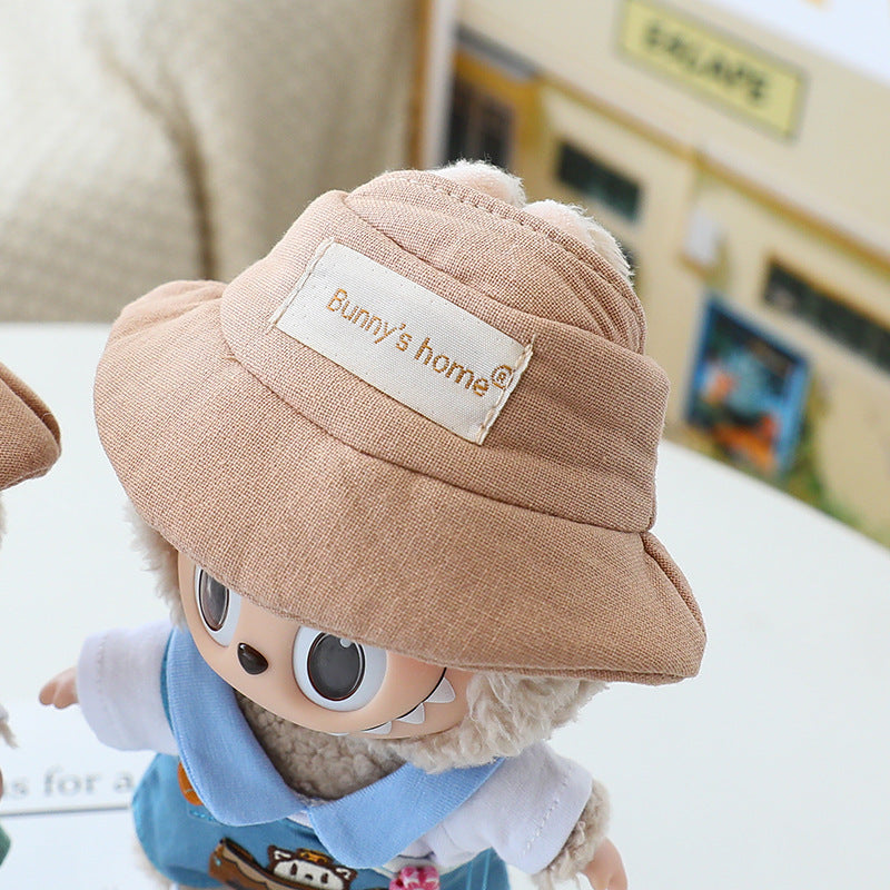 Labubu Doll Clothes Generation 2 Generation Pond Glue Blind Box Hanging Clothes Bracing Cloth for T-Shirt Suspenders Hat Eyes