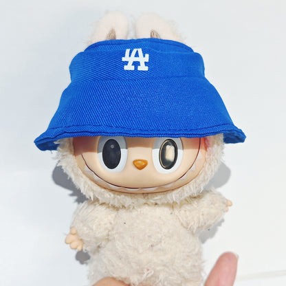 Labubu Doll Baby Clothes Set - Pink, Blue, White Outfits with Shoes & Hats