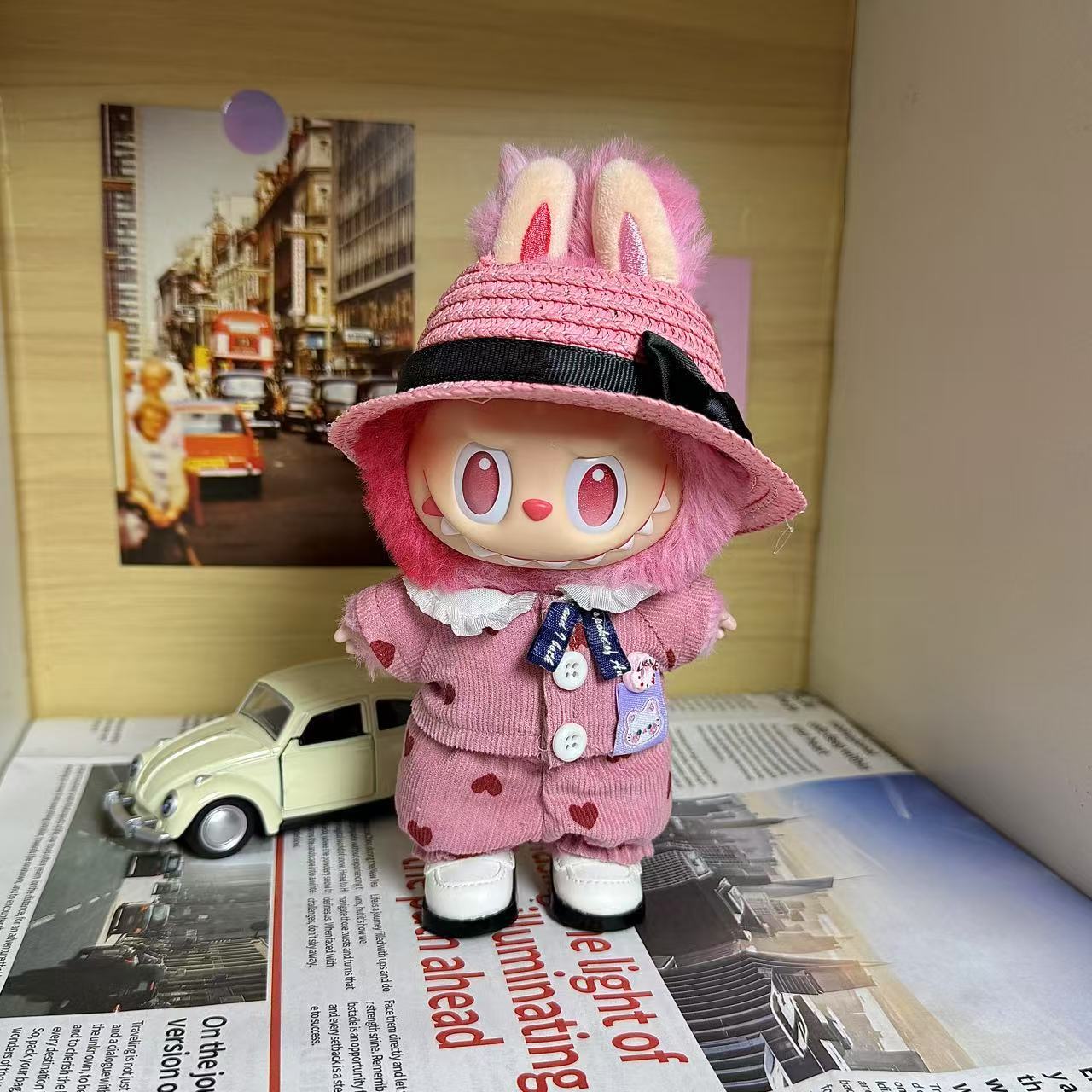 [Only for Baby Clothes] High-Energy 3Rd Generation Labubu Vinyl Baby Clothes Lucky Labubu 3.0 Clothes Are Trendy and Cool