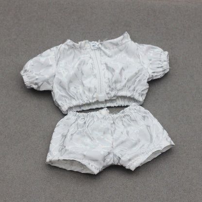 Labubu Doll Sunscreen Coat Pants - 17cm Blind Box Outfit