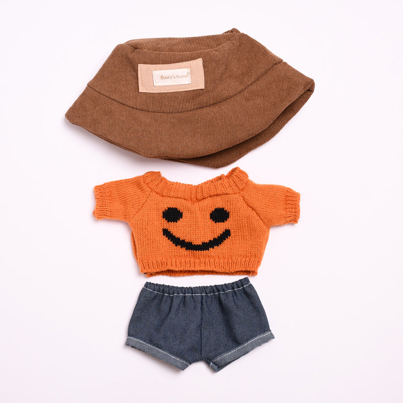 Only clothes] 38cm vinyl cloth cloth for clothes sweater jeans LABUBU casual change baby clothes