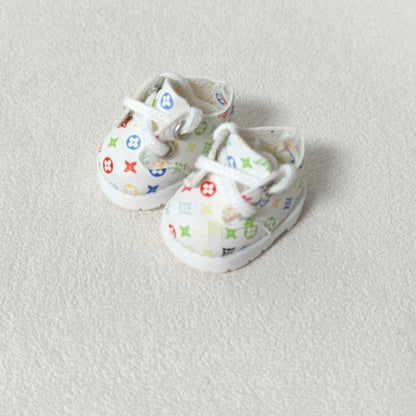 Labubu Baby Shoes Collection 17CM Keychain Blind Hirabu Cloth Changing Shoes Doll Toy Shoes
