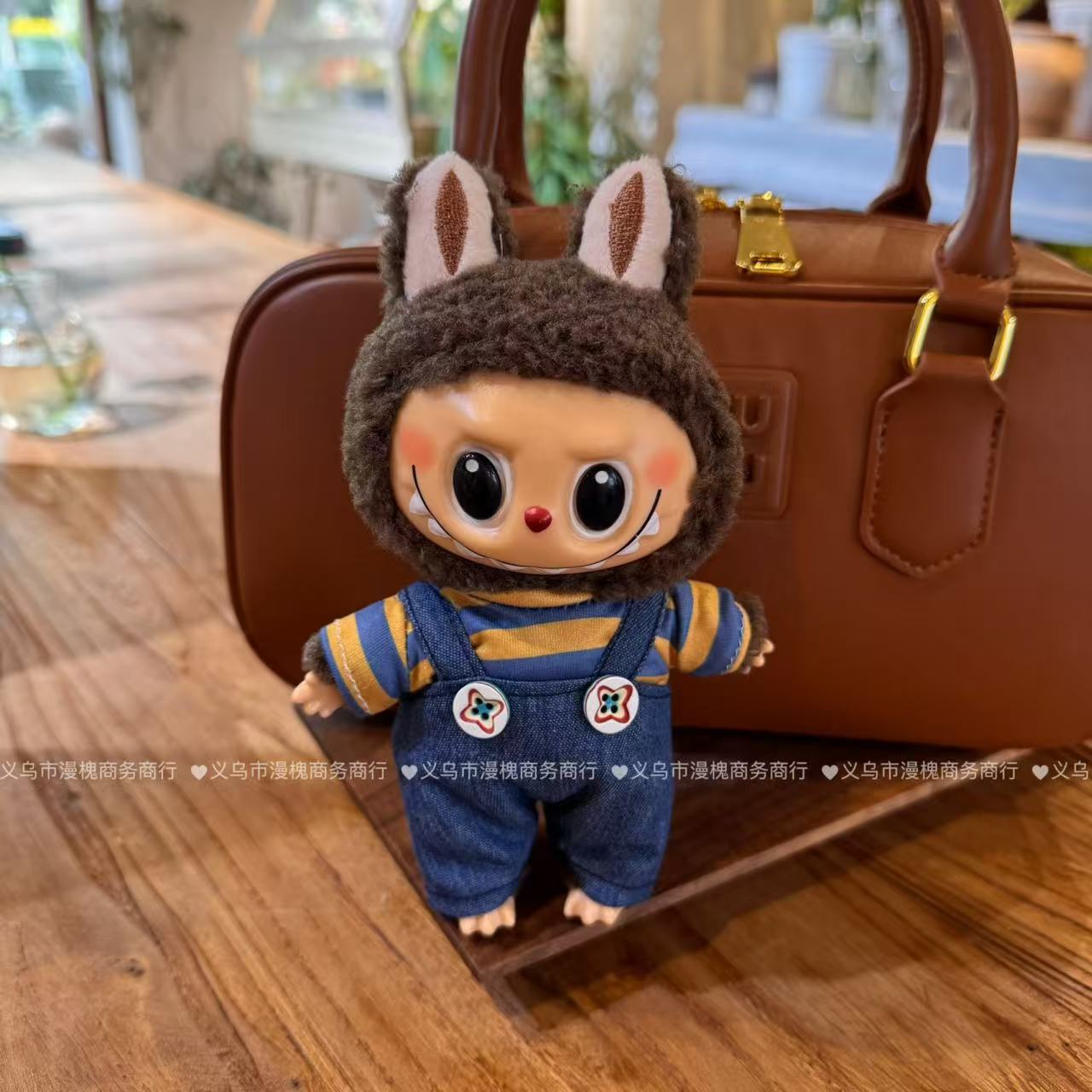Suitable for cloth strap pants to wear plush toy jeans doll accessories [only for T]]