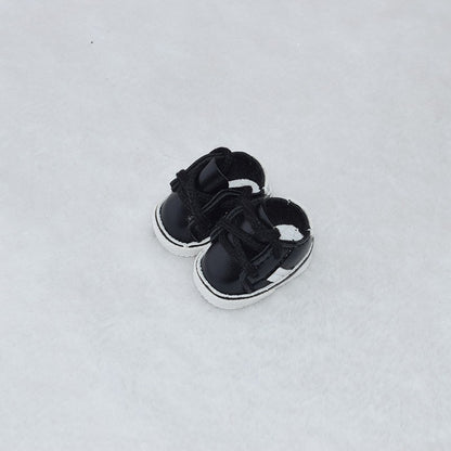 Labubu Baby Shoes Collection 17CM Keychain Blind Hirabu Cloth Changing Shoes Doll Toy Shoes