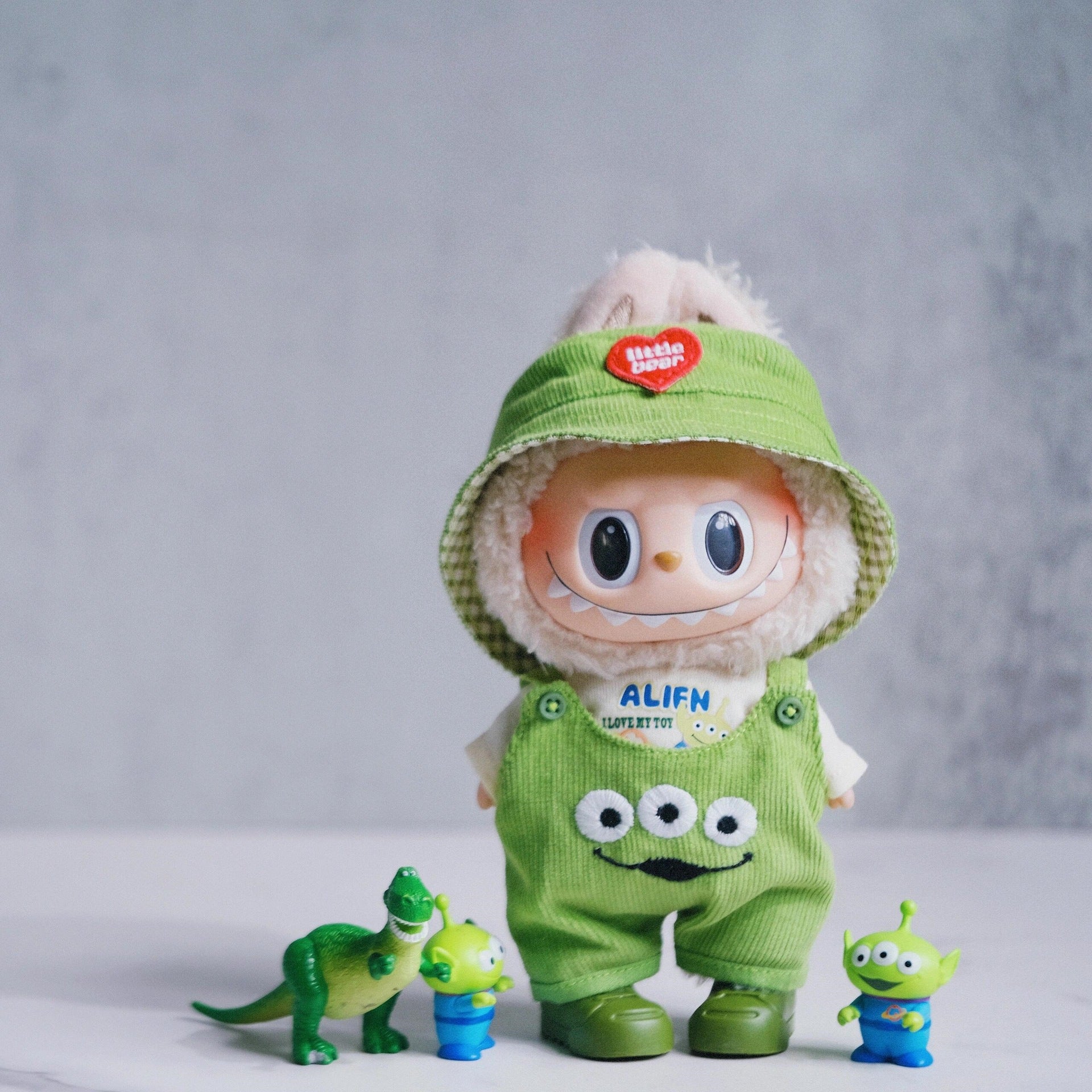 3rd Gen Labubu Doll Clothes Set for 17cm Vinyl Dolls