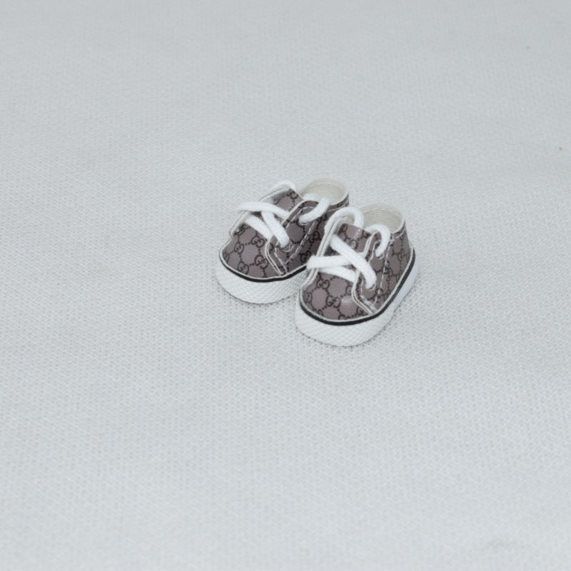 Labubu Baby Shoes Collection 17CM Keychain Blind Hirabu Cloth Changing Shoes Doll Toy Shoes